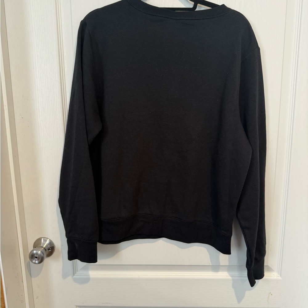 Nike Black Sweatshirt with gold Logo - Picture 2 of 4